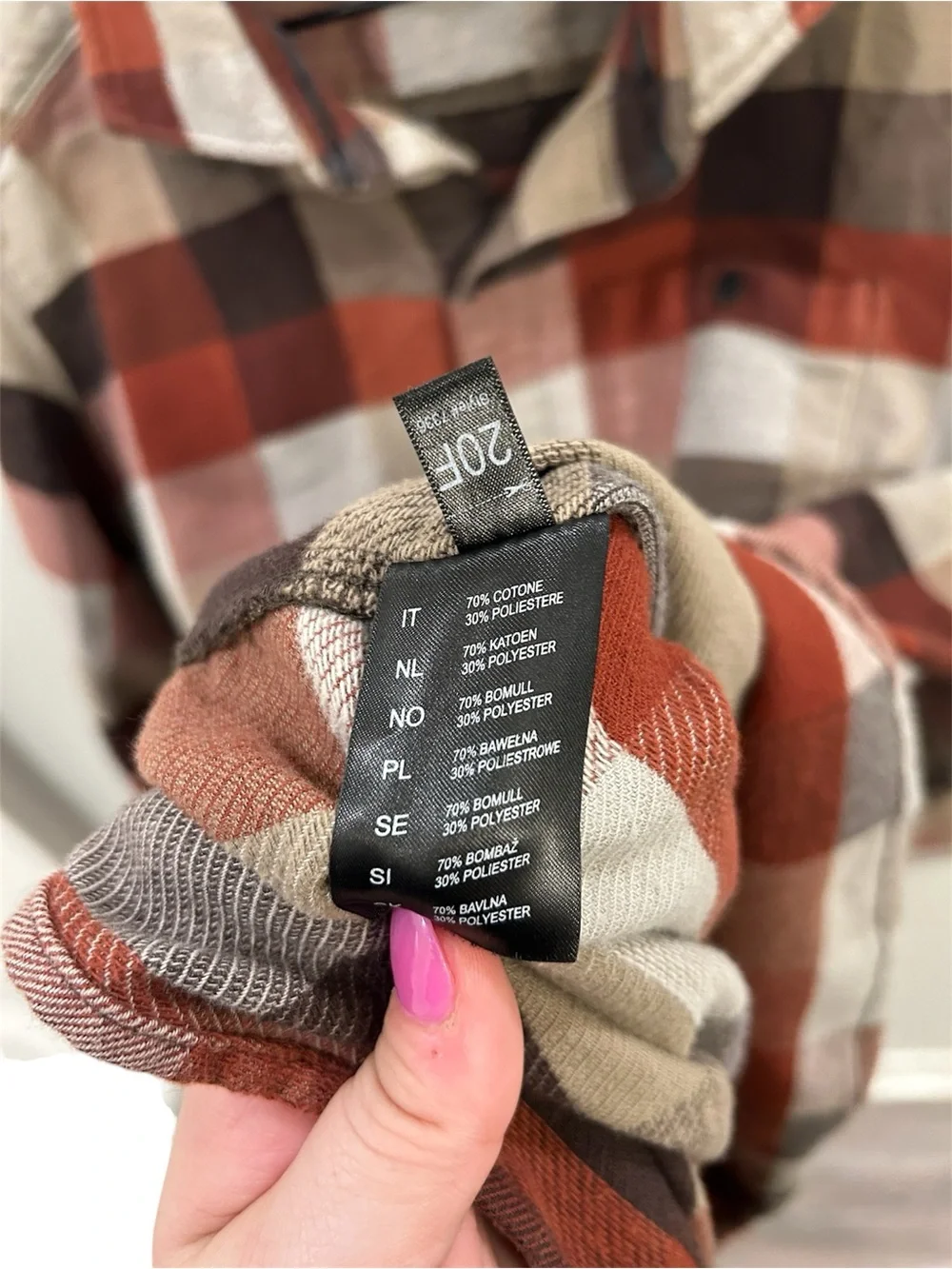 KÜHL Men's Plaid Flannel Button-Down Shirt – Size Medium